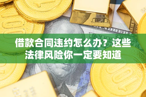 武汉借款合同违约怎么办？这些法律风险你一定要知道