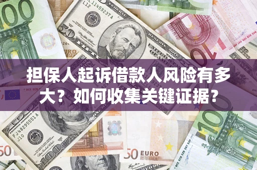 武汉担保人起诉借款人风险有多大？如何收集关键证据？