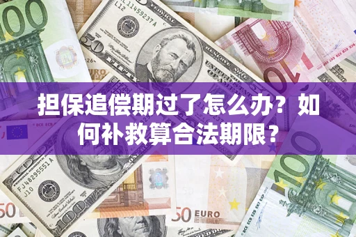 武汉担保追偿期过了怎么办？如何补救算合法期限？