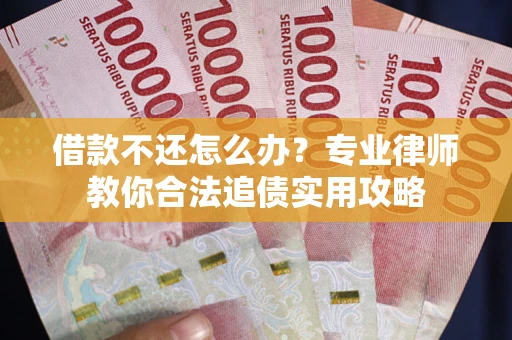 武汉借款不还怎么办？专业律师教你合法追债实用攻略