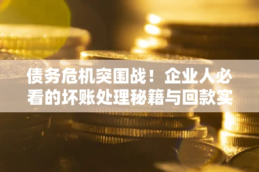 武汉债务危机突围战！企业人必看的坏账处理秘籍与回款实战指南
